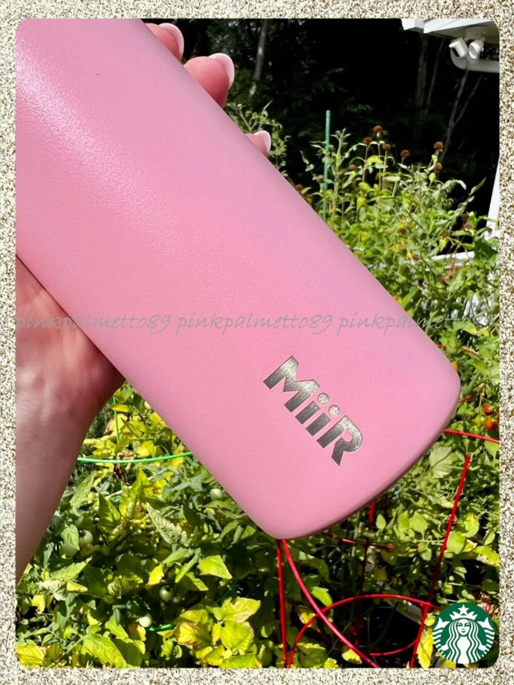 ✨🍓 NWT 2026 Starbucks x Miir 'Pink Drink' Strawberry SS 20oz Water Bottle